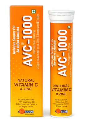 AVC-1000 Vitamin C & Zinc Effervescent Tablets
