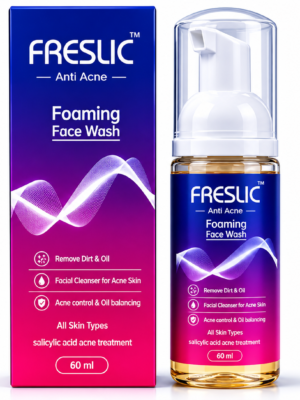 Freslic Anti Acne Foaming Face Wash